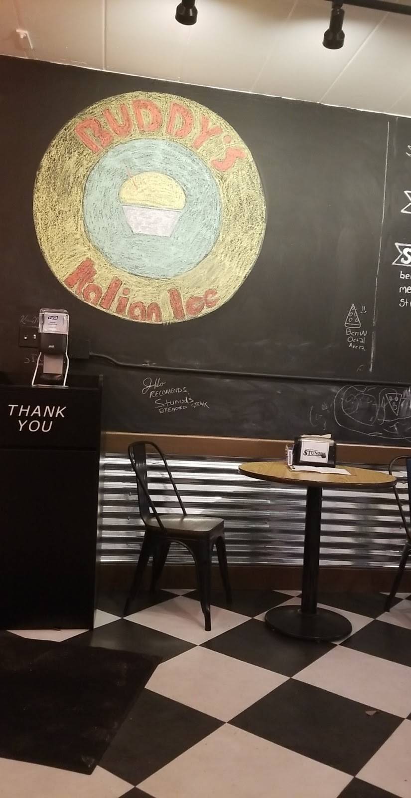 Stunods Pizza & Buddys Italian Ice | restaurant | 6535 W 63rd St, Chicago, IL 60638, USA | 7735867373 OR +1 773-586-7373