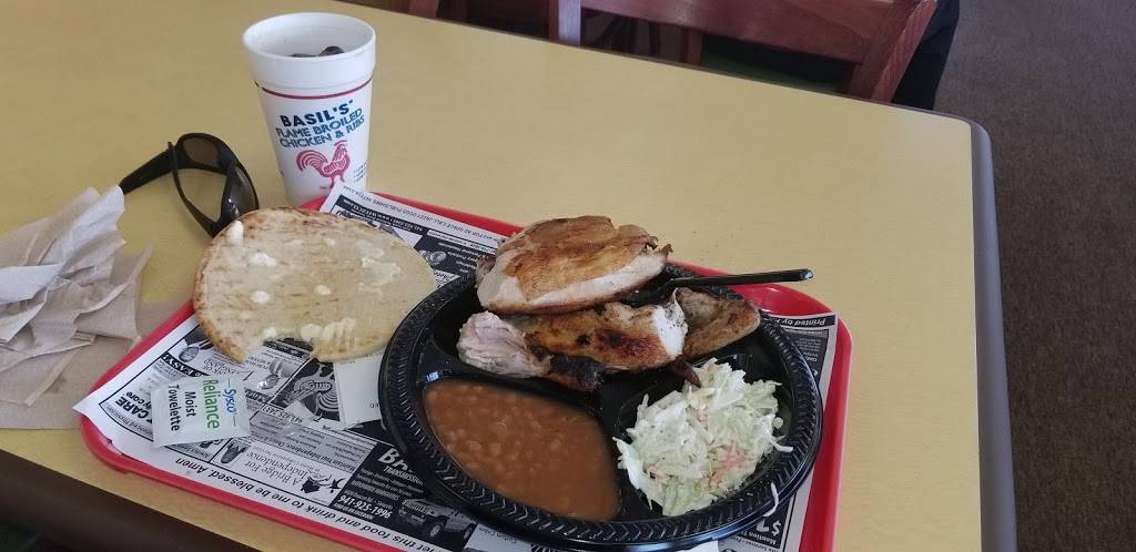 Basils Flame Broiled Chicken | restaurant | 4300 Bee Ridge Rd, Sarasota, FL 34233, USA | 9413775474 OR +1 941-377-5474