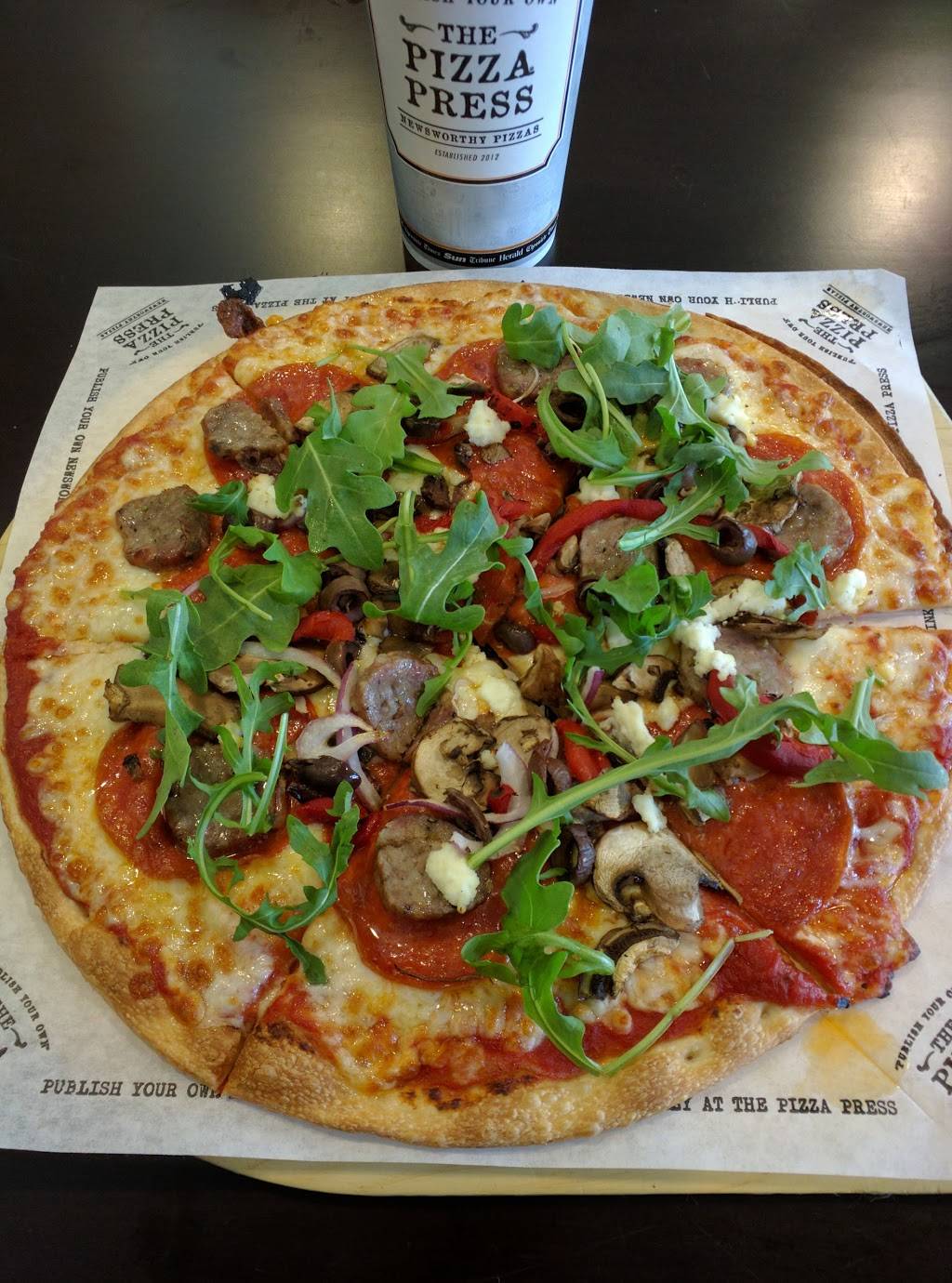 The Pizza Press | restaurant | 15309 Whittier Blvd, Whittier, CA 90603, USA | 5629056060 OR +1 562-905-6060