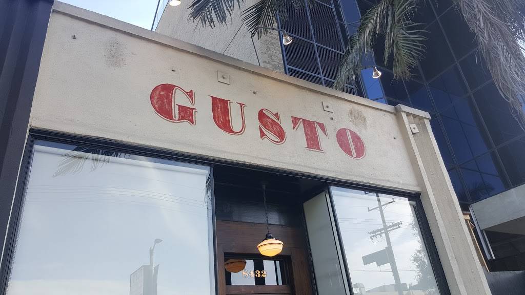 Gusto | restaurant | 8022 W 3rd St, Los Angeles, CA 90048, USA | 3239519800 OR +1 323-951-9800