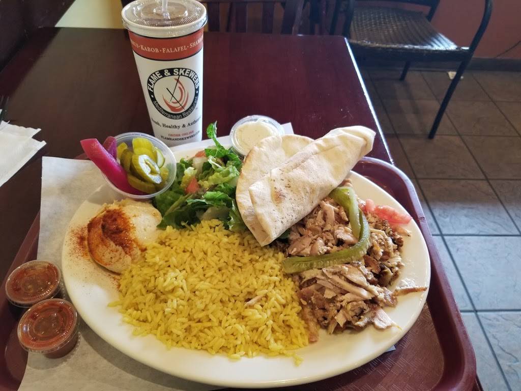 Flame & Skewers Mediterranean | restaurant | 1201 24th St # C110, Bakersfield, CA 93301, USA | 6613251500 OR +1 661-325-1500