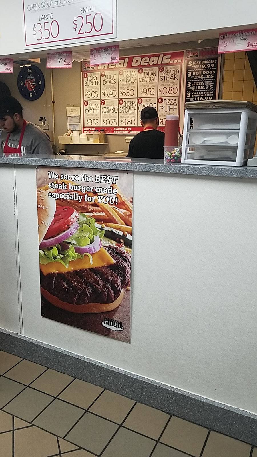 Tonys Italian Beef | restaurant | 7007 S Pulaski Rd, Chicago, IL 60629, USA | 7732846787 OR +1 773-284-6787