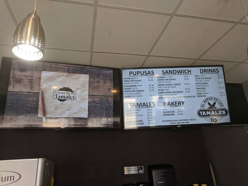 El Senor De Los Tamales | restaurant | 262 Franklin Ave, Hartford, CT 06114, USA | 8609049628 OR +1 860-904-9628