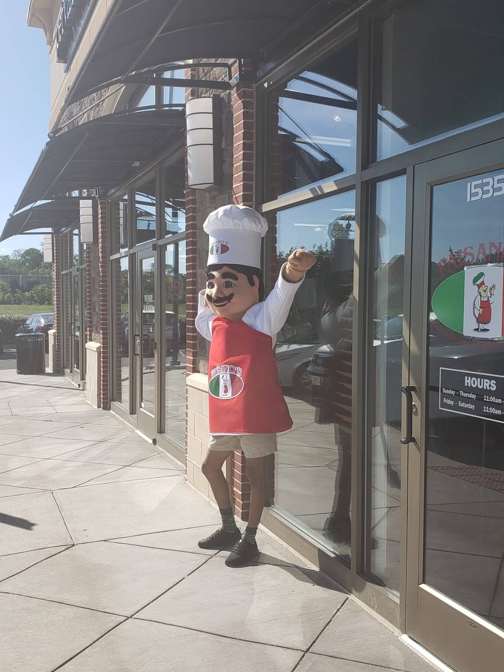 Paisanos | meal takeaway | 1533 S Pleasant Valley Rd #3G, Winchester, VA 22601, USA | 5405421600 OR +1 540-542-1600