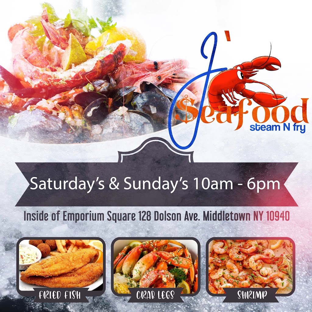 J’S Steam N Fry | restaurant | 128 Dolson Ave, Middletown, NY 10940, USA | 8452191127 OR +1 845-219-1127