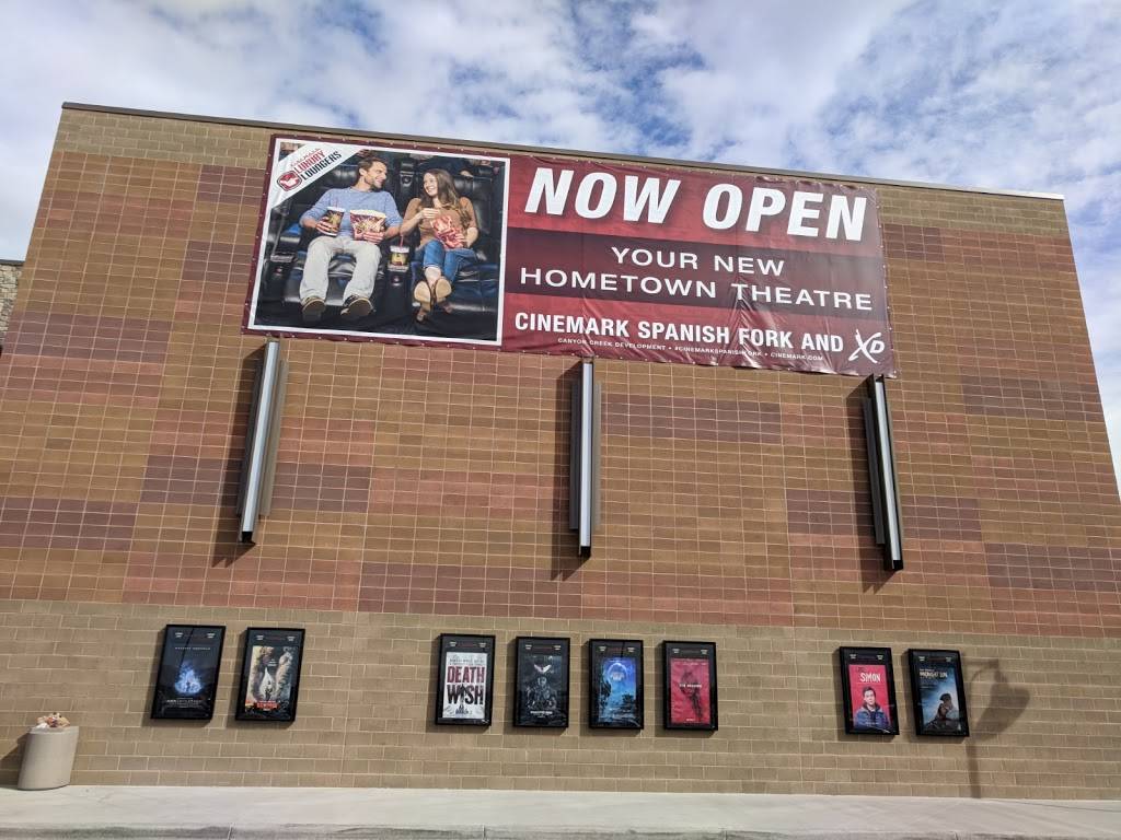 Cinemark Spanish Fork and XD | meal takeaway | 595 East Commerce Way, Spanish Fork, UT 84660, USA | 8017986977 OR +1 801-798-6977