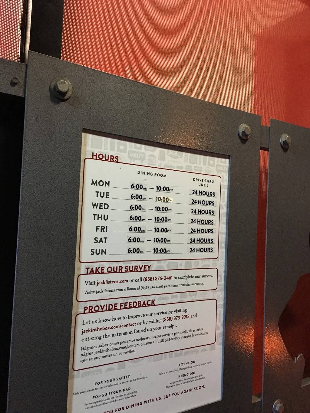 Jack in the Box | restaurant | 193 E 40th St, San Bernardino, CA 92404, USA | 9098836737 OR +1 909-883-6737