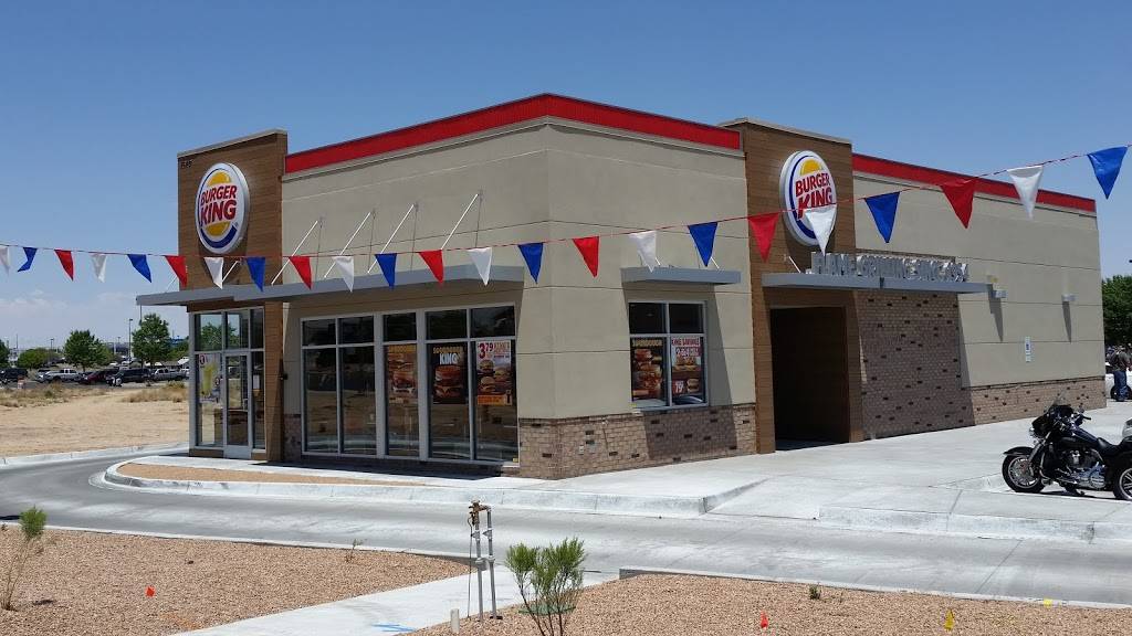 Burger King | restaurant | 1640 Main St NW, Los Lunas, NM 87031, USA | 5055651144 OR +1 505-565-1144