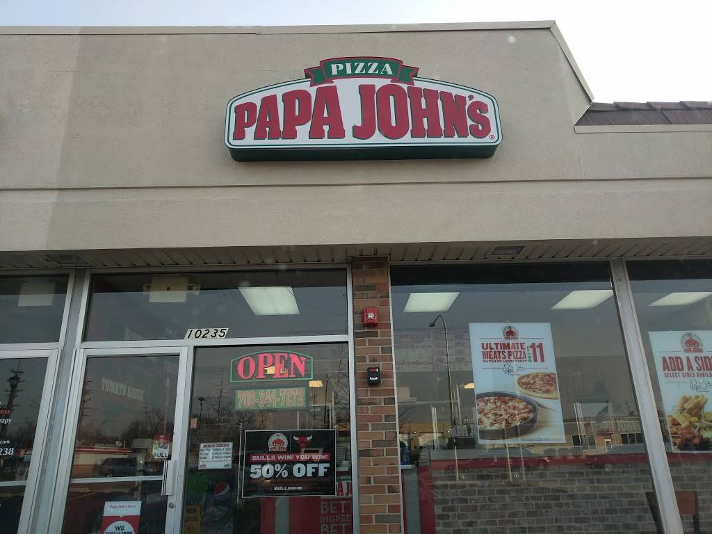 Papa Johns Pizza | restaurant | 10235 West Roosevelt Rd, Westchester, IL 60154, USA | 7083447272 OR +1 708-344-7272