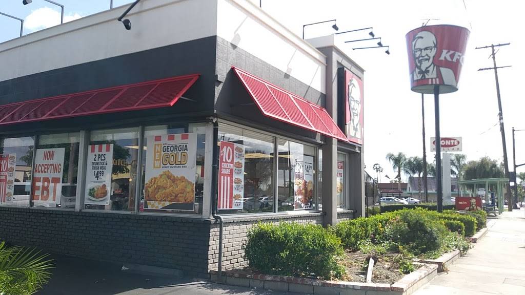 KFC | restaurant | 3814 Peck Rd, El Monte, CA 91732, USA | 6264431367 OR +1 626-443-1367