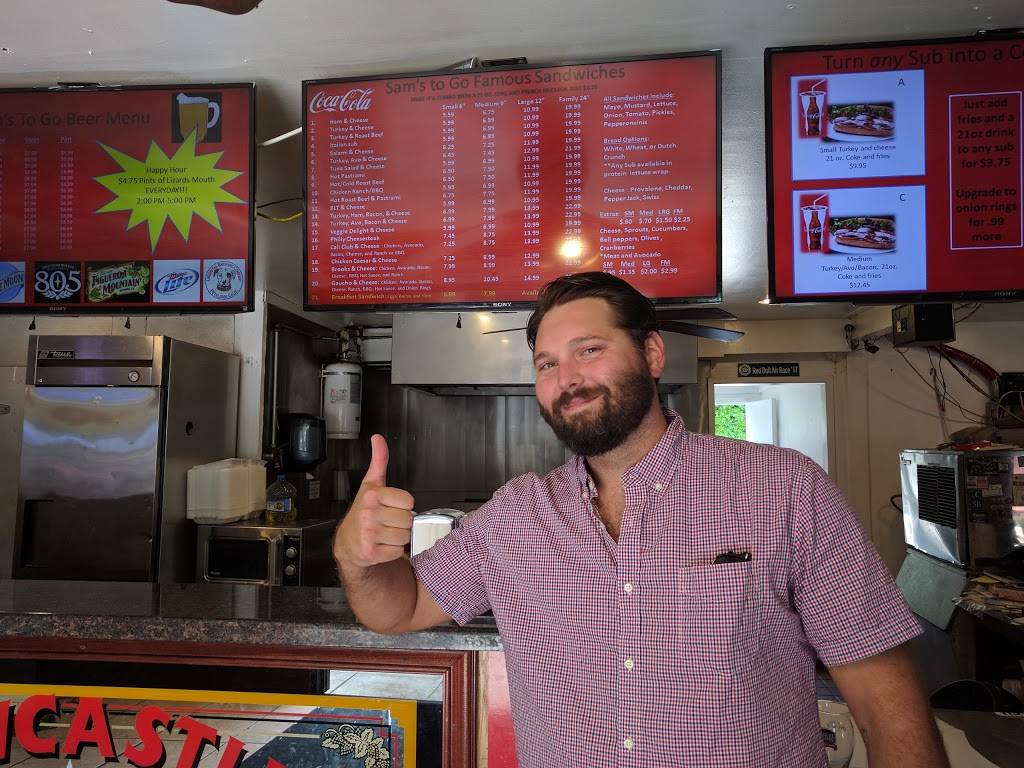 Sams To Go | restaurant | 6560 Pardall Rd # 3B, Goleta, CA 93117, USA | 8056858895 OR +1 805-685-8895