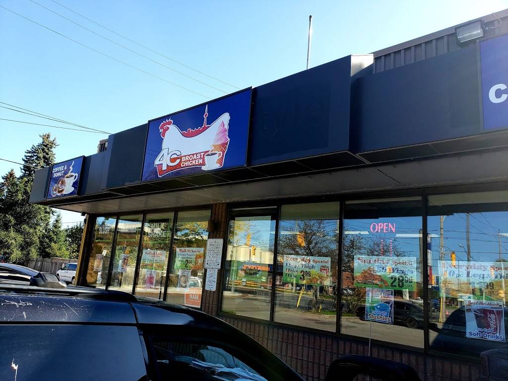 4C Broast Chicken | restaurant | 1093 OConnor Dr, East York, ON M4B 2T1, Canada | 4167554488 OR +1 416-755-4488