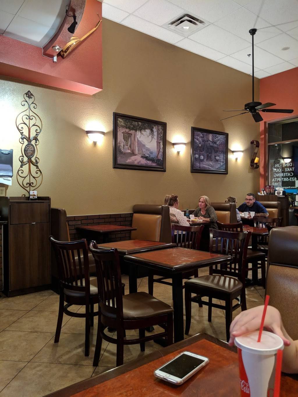 Greek Pita | restaurant | 2501 W Happy Valley Rd, Phoenix, AZ 85085, USA | 6235877482 OR +1 623-587-7482