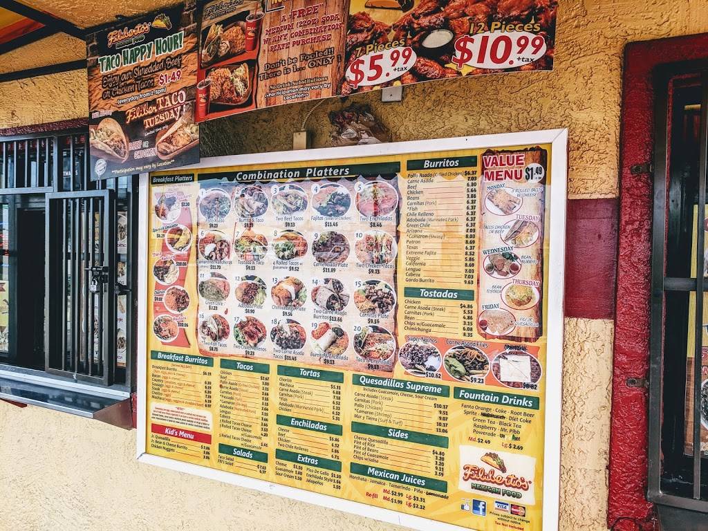Filibertos Mexican Food | restaurant | 209 N 24th St, Phoenix, AZ 85034, USA | 6022751585 OR +1 602-275-1585