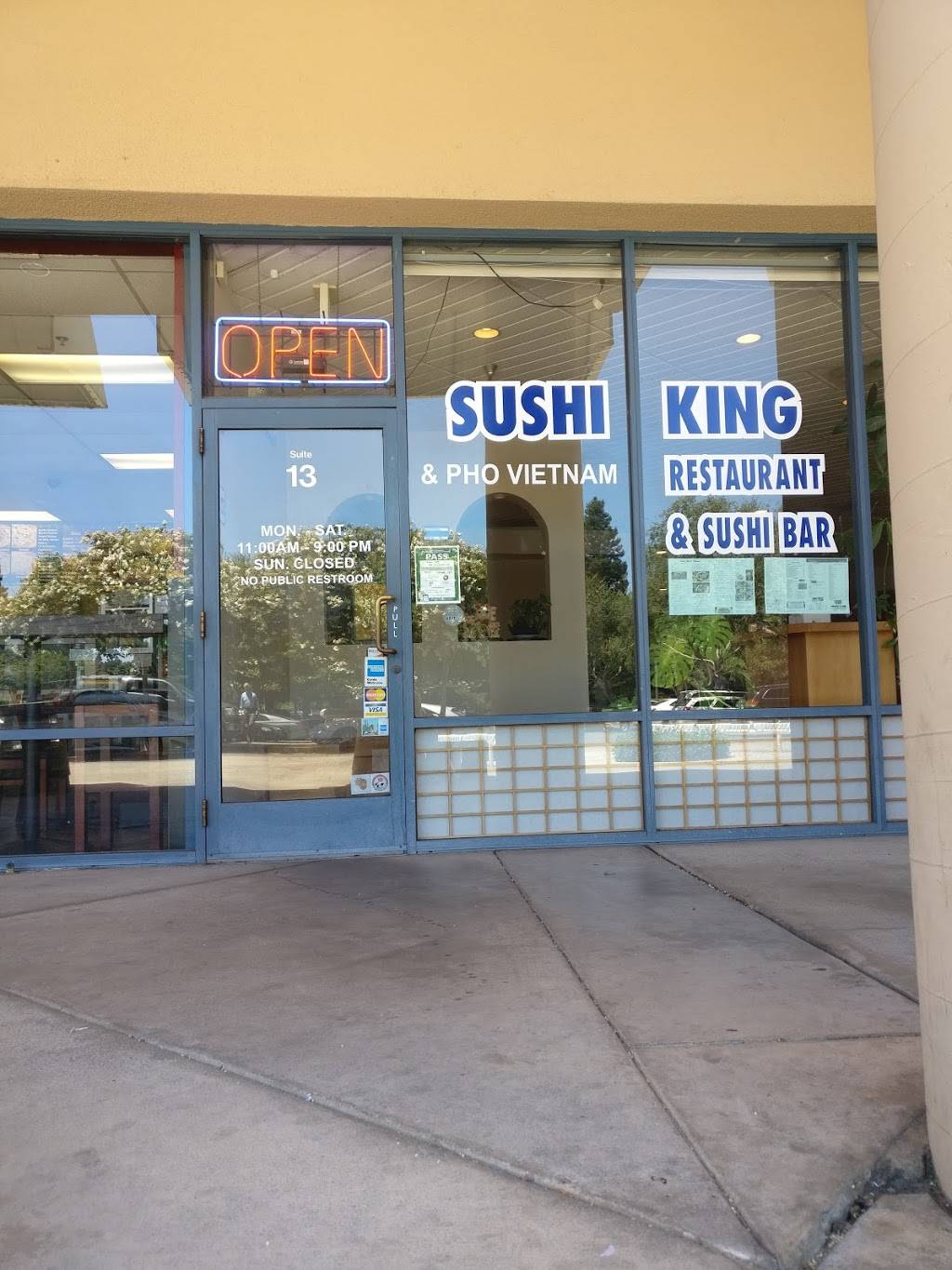 Sushi King | restaurant | 2550 W El Camino Ave Ste 13, Sacramento, CA 95833, USA | 9169216898 OR +1 916-921-6898
