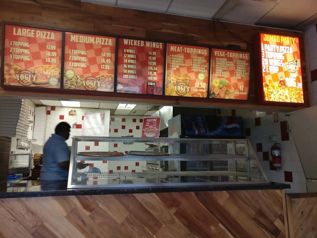 Yogis Pizza & Wings | meal takeaway | 400 Sewells Rd, Scarborough, ON M1B 5H3, Canada | 4162086115 OR +1 416-208-6115