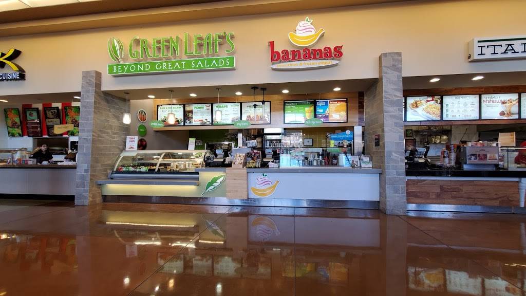 Green Leafs & Bananas | restaurant | 4976 Premium Outlets Way Sp 428, Chandler, AZ 85226, USA | 4806391911 OR +1 480-639-1911