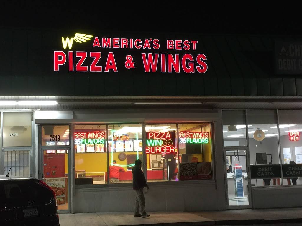 Americas Best Pizza & Wings | meal takeaway | 7519 Landover Rd, Hyattsville, MD 20785, USA | 3014847578 OR +1 301-484-7578