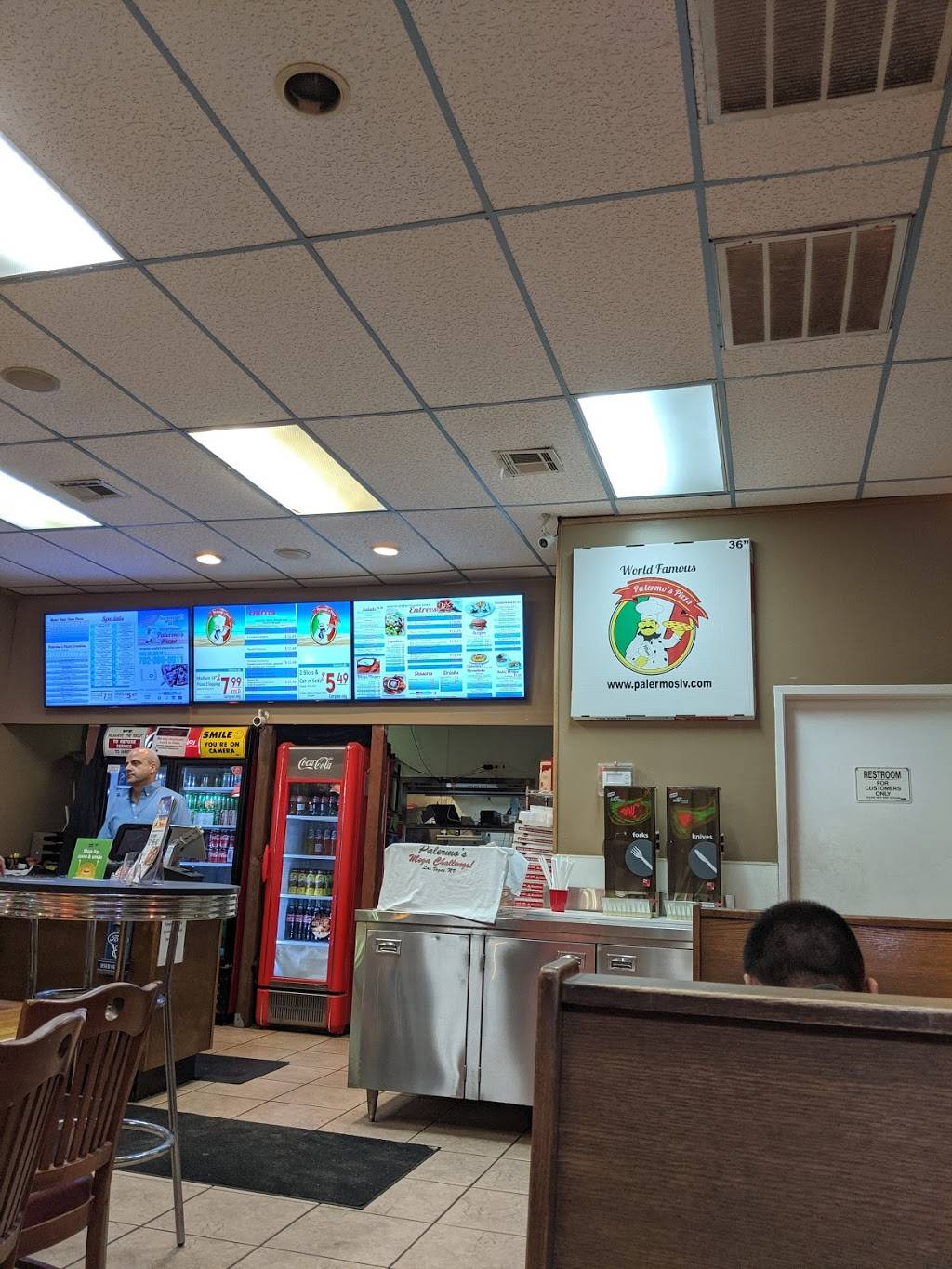 Palermos Pizza LLC | meal delivery | 1370 E Flamingo Rd #F1, Las Vegas, NV 89119, USA | 7028660011 OR +1 702-866-0011