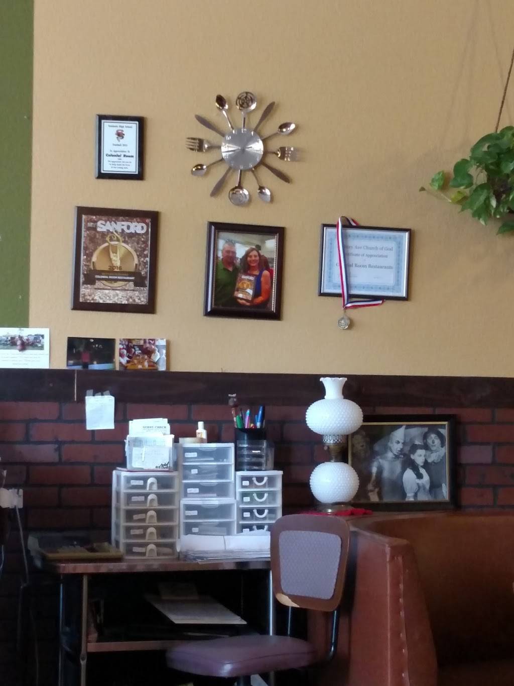 Colonial Room Restaurant | restaurant | 105 E 1st St, Sanford, FL 32771, USA | 4073232999 OR +1 407-323-2999