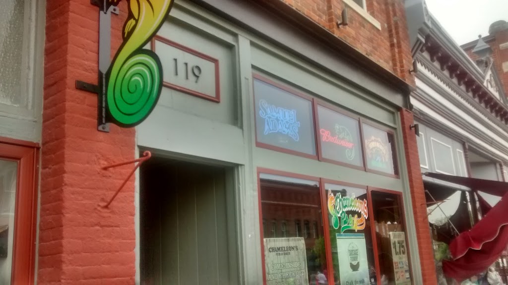 Chameleons Pub & Grub | restaurant | 119 1st St W, Mt Vernon, IA 52314, USA | 3198958654 OR +1 319-895-8654