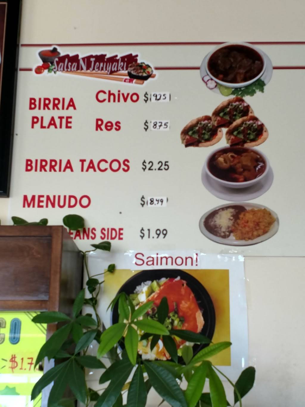 Salsa N Teriyaki | restaurant | 11850 Hesperia Rd #1, Hesperia, CA 92345, USA | 7609835055 OR +1 760-983-5055