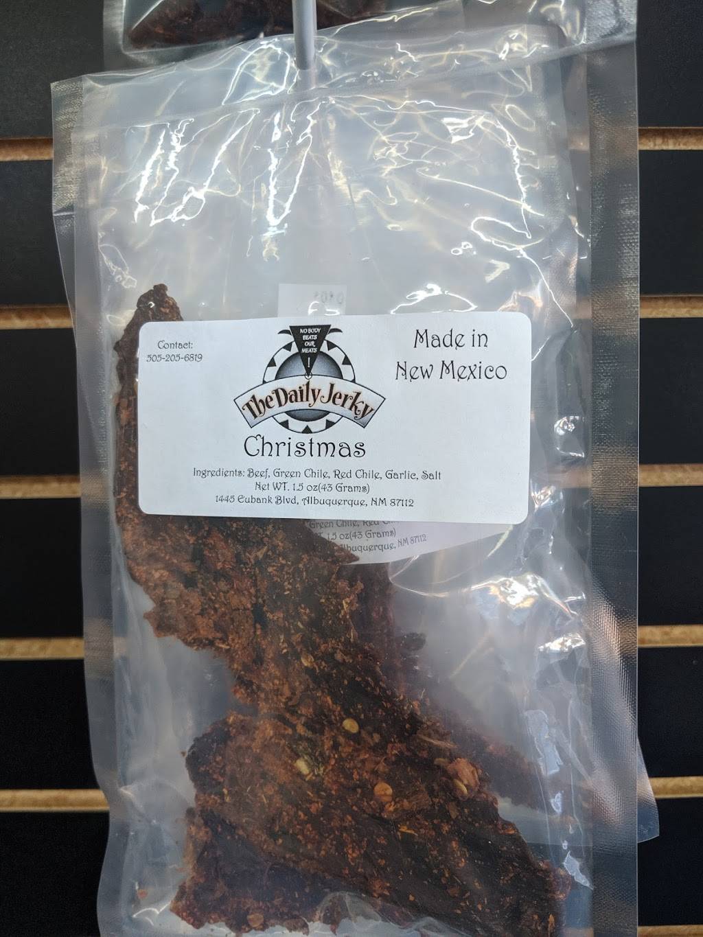 The Daily Jerky | restaurant | 1445 Eubank Blvd NE, Albuquerque, NM 87112, USA | 5052056819 OR +1 505-205-6819