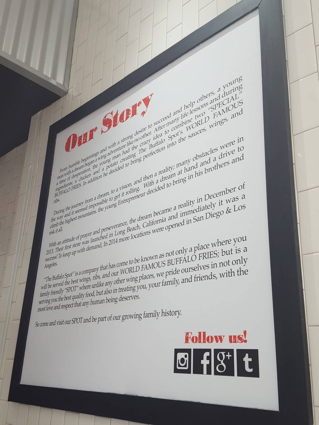 The Buffalo Spot | restaurant | 5422, 239 Los Cerritos Center, Cerritos, CA 90703, USA | 5624022250 OR +1 562-402-2250