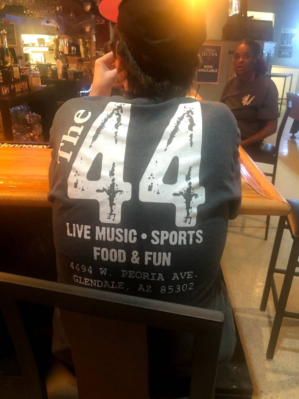 The 44 Sports Grill & Nightlife | restaurant | 4494 W Peoria Ave, Glendale, AZ 85302, USA | 6238421053 OR +1 623-842-1053