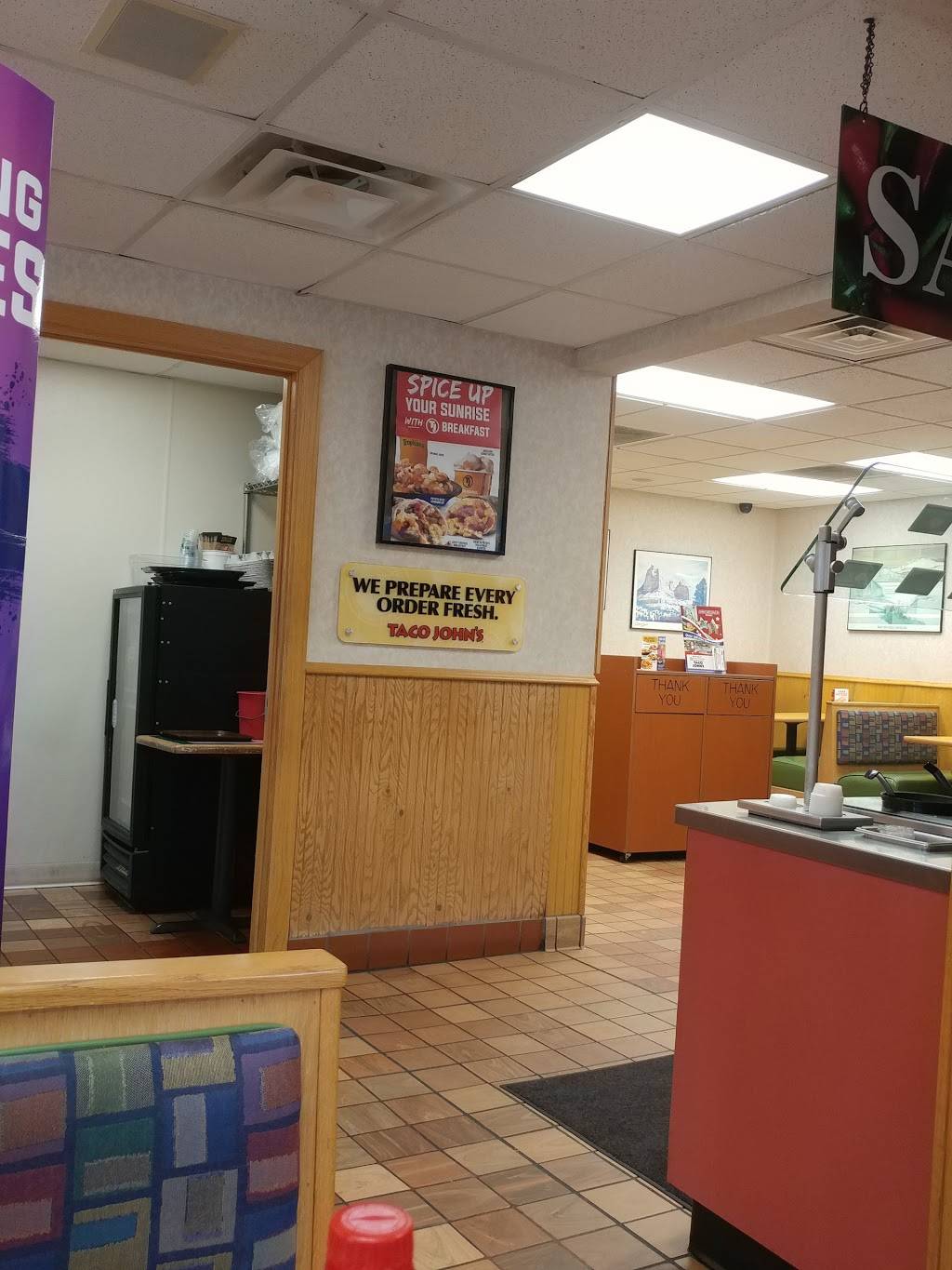 Taco Johns | restaurant | 320 5th Ave SW, Le Mars, IA 51031, USA | 7125464008 OR +1 712-546-4008