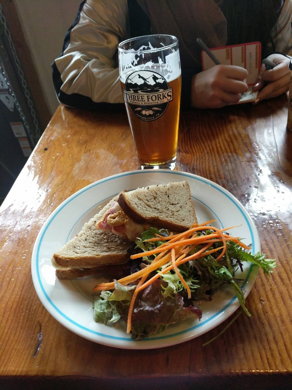 Three Forks Bakery & Brewing Co. | bakery | 211 Commercial St, Nevada City, CA 95959, USA | 5304708333 OR +1 530-470-8333