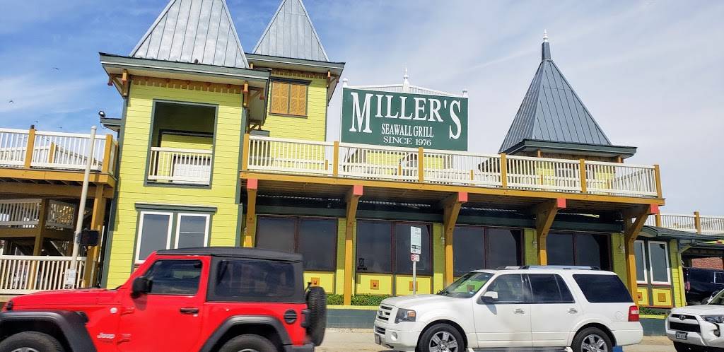 Millers Seawall Grill | restaurant | 1824 Seawall Blvd, Galveston, TX 77550, USA | 4097638777 OR +1 409-763-8777