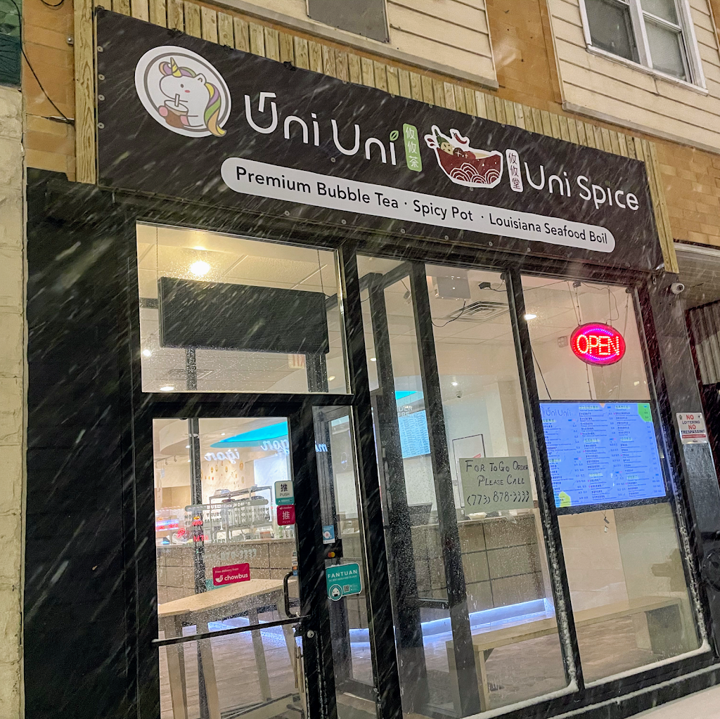 Uni Uni 攸攸茶 Uni Spice 攸攸堂 Uptown | cafe | 1130 W Argyle St, Chicago, IL 60640, USA | 7738783333 OR +1 773-878-3333