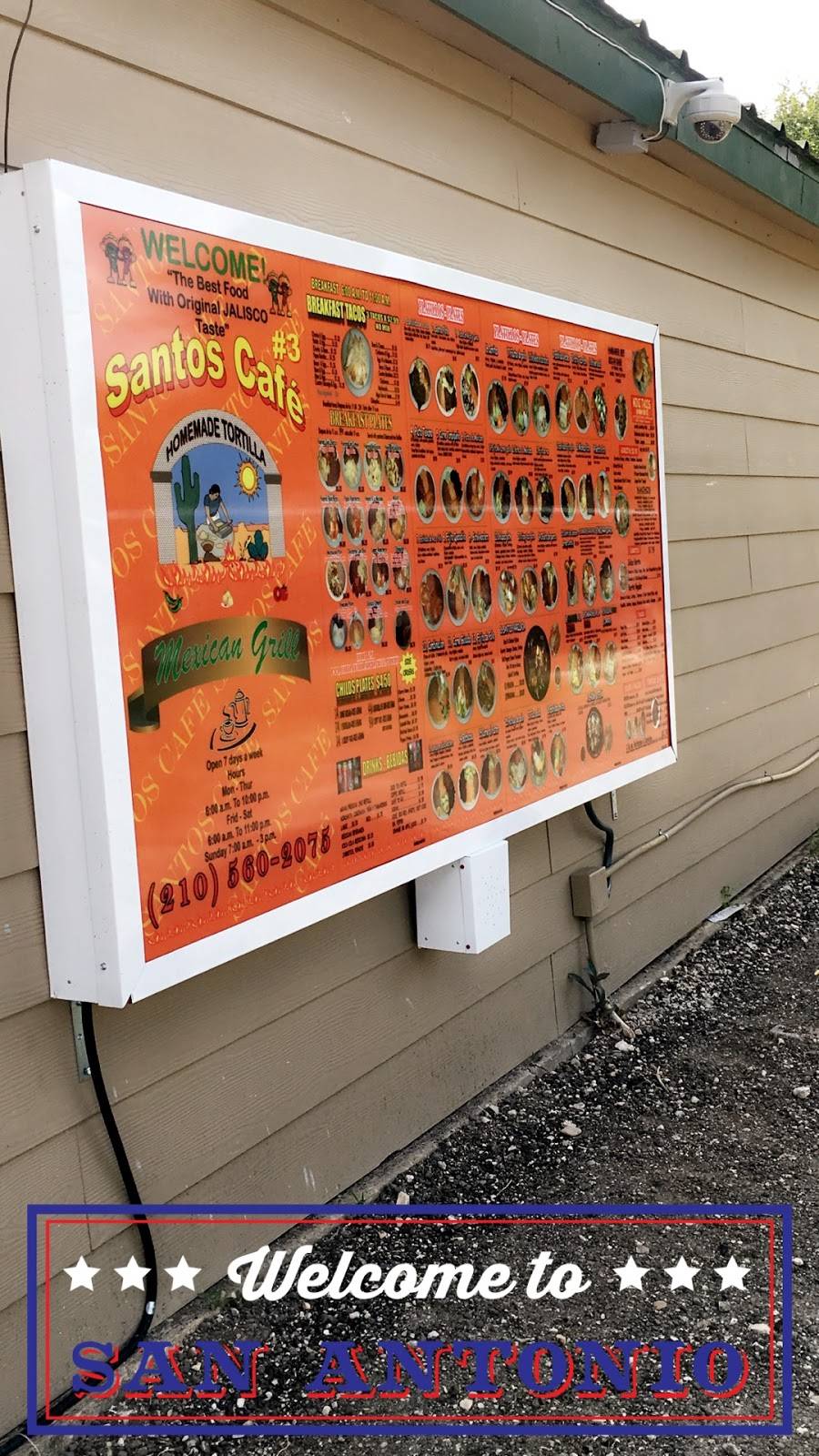 Santos Cafe #3 | restaurant | 1419 Castroville Rd, San Antonio, TX 78237, USA | 2105602075 OR +1 210-560-2075