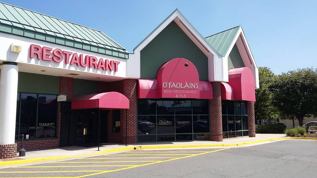 OFaolains Irish Pub & Restaurant | restaurant | 20921 Davenport Dr, Sterling, VA 20165, USA | 7034449796 OR +1 703-444-9796