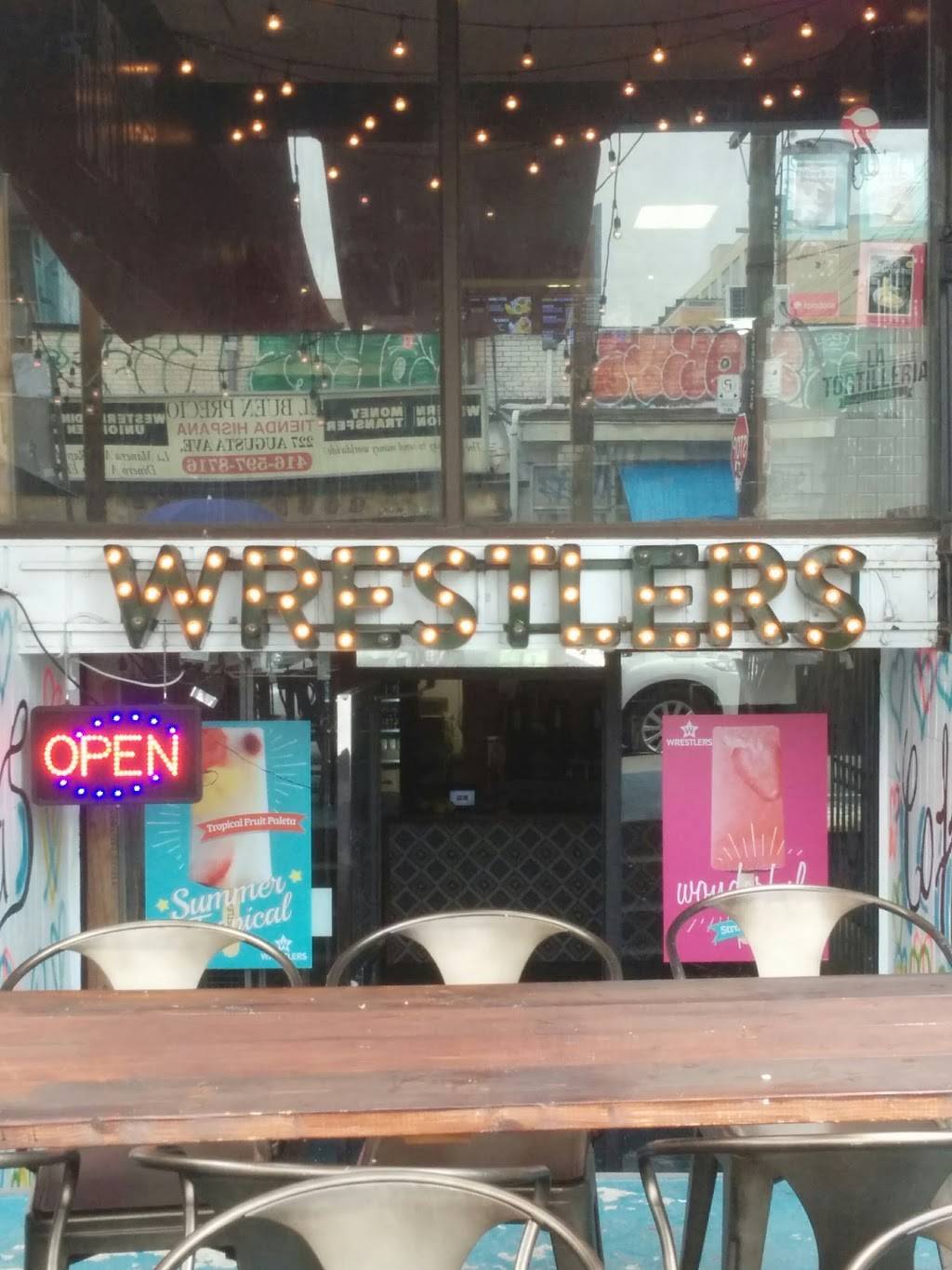 Wrestlers | restaurant | 198 Augusta Ave, Toronto, ON M5T 2L6, Canada | 4162059227 OR +1 416-205-9227