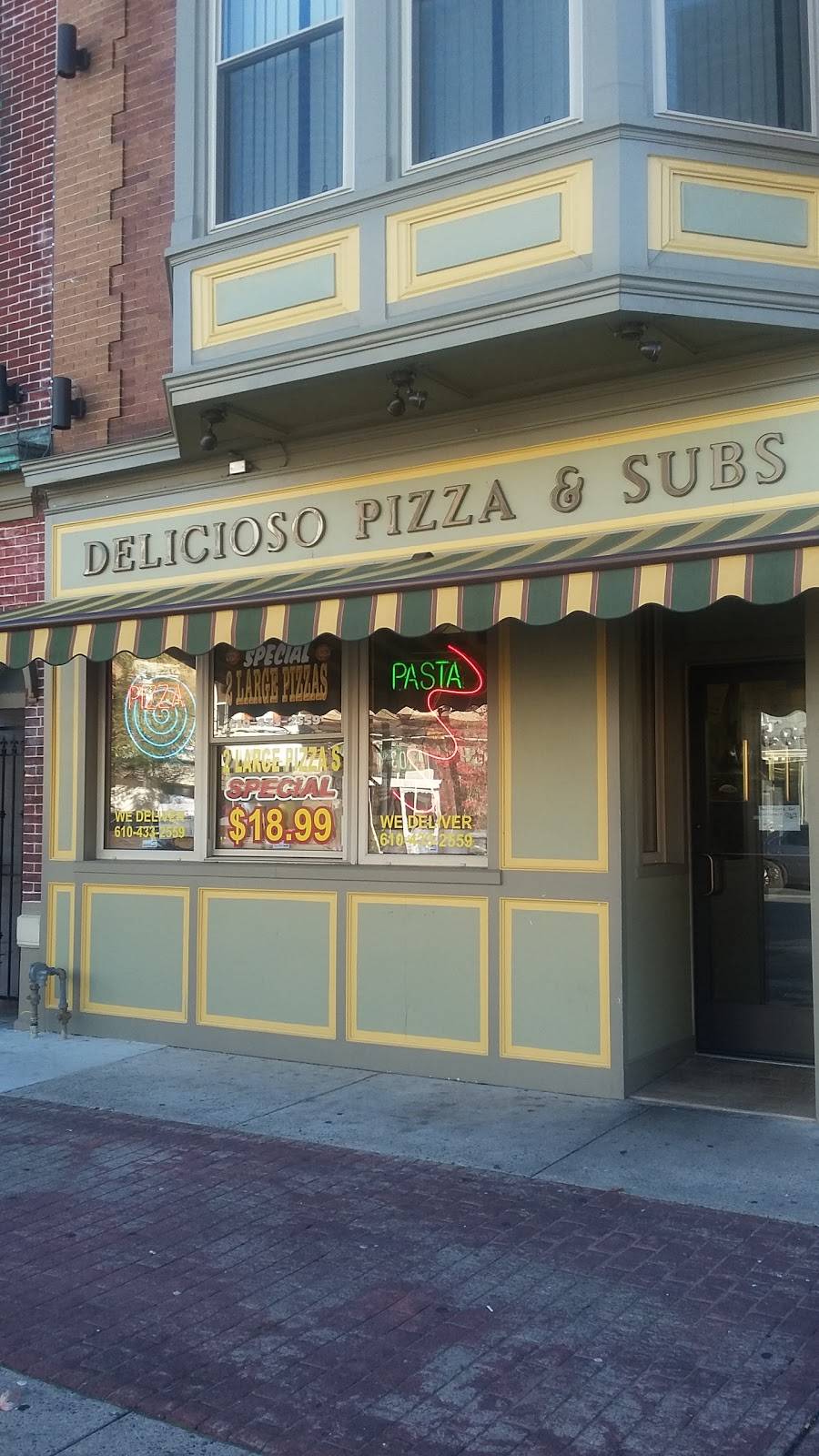 Delicioso Pizza & Subs | meal delivery | 1032 Hamilton St, Allentown, PA 18101, USA | 6104332559 OR +1 610-433-2559