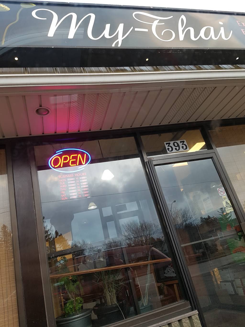 My-Thai Restaurant | restaurant | 393 St Paul Ave, Brantford, ON N3R 4N6, Canada | 5197518374 OR +1 519-751-8374