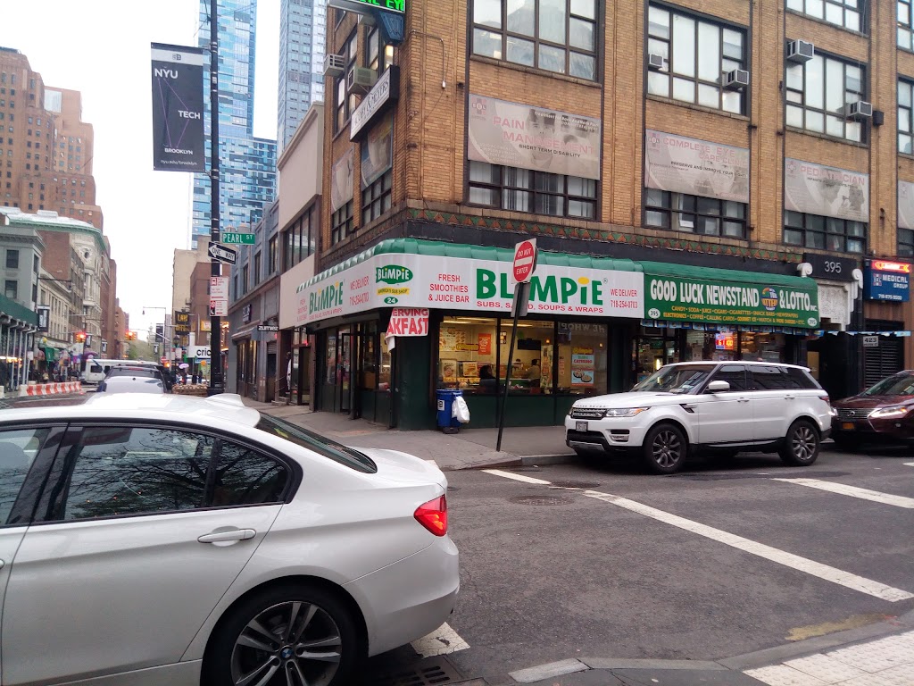 Blimpie Americas Sub Shop | meal delivery | 24 Willoughby St, Brooklyn, NY 11201, USA | 7182540703 OR +1 718-254-0703