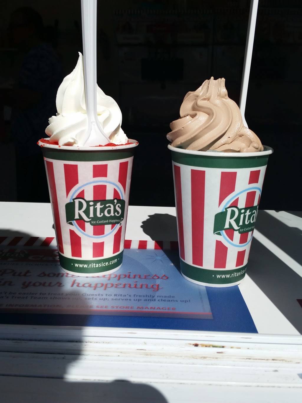 Ritas Italian Ice & Frozen Custard | restaurant | 1901 Park Ave, South Plainfield, NJ 07080, USA | 9087557765 OR +1 908-755-7765