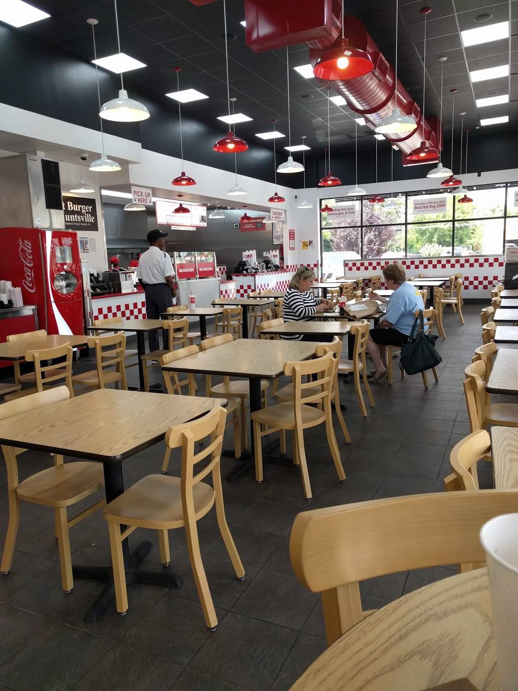 Five Guys | meal takeaway | 1221-A N Memorial Pkwy, Huntsville, AL 35801, USA | 2565853068 OR +1 256-585-3068