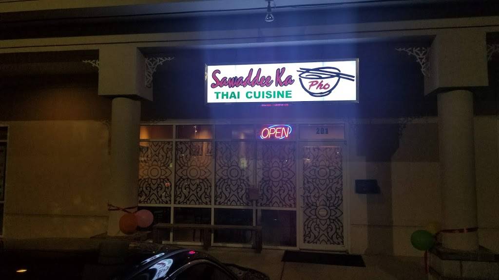 Sawaddee Ka Thai Cuisine & Pho | restaurant | 111 Canal St Suite 201, Pooler, GA 31322, USA | 9122397532 OR +1 912-239-7532