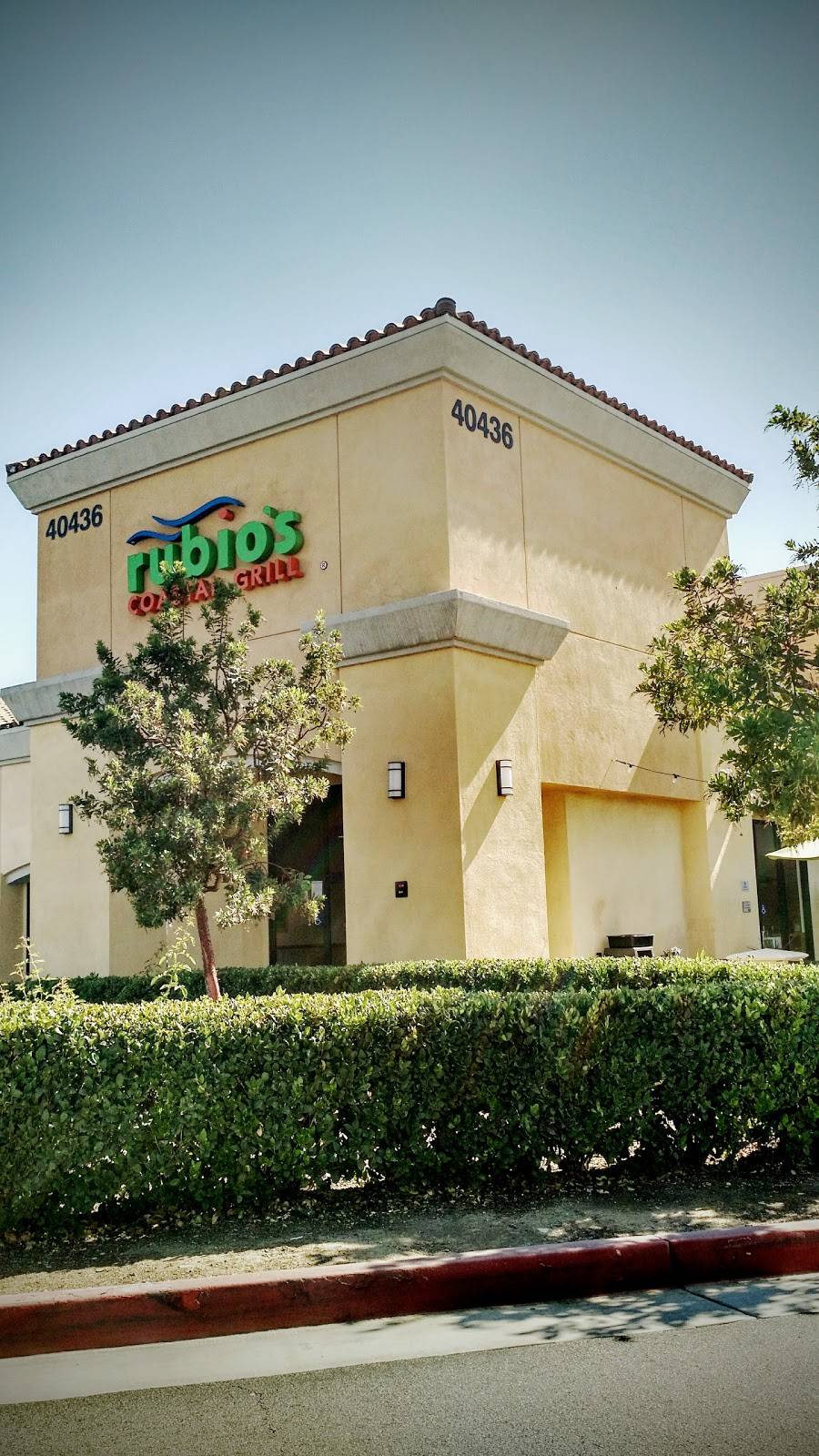 Rubios Coastal Grill | restaurant | 40436 Murrieta Hot Springs Rd Suite 101, Murrieta, CA 92563, USA | 9516915160 OR +1 951-691-5160