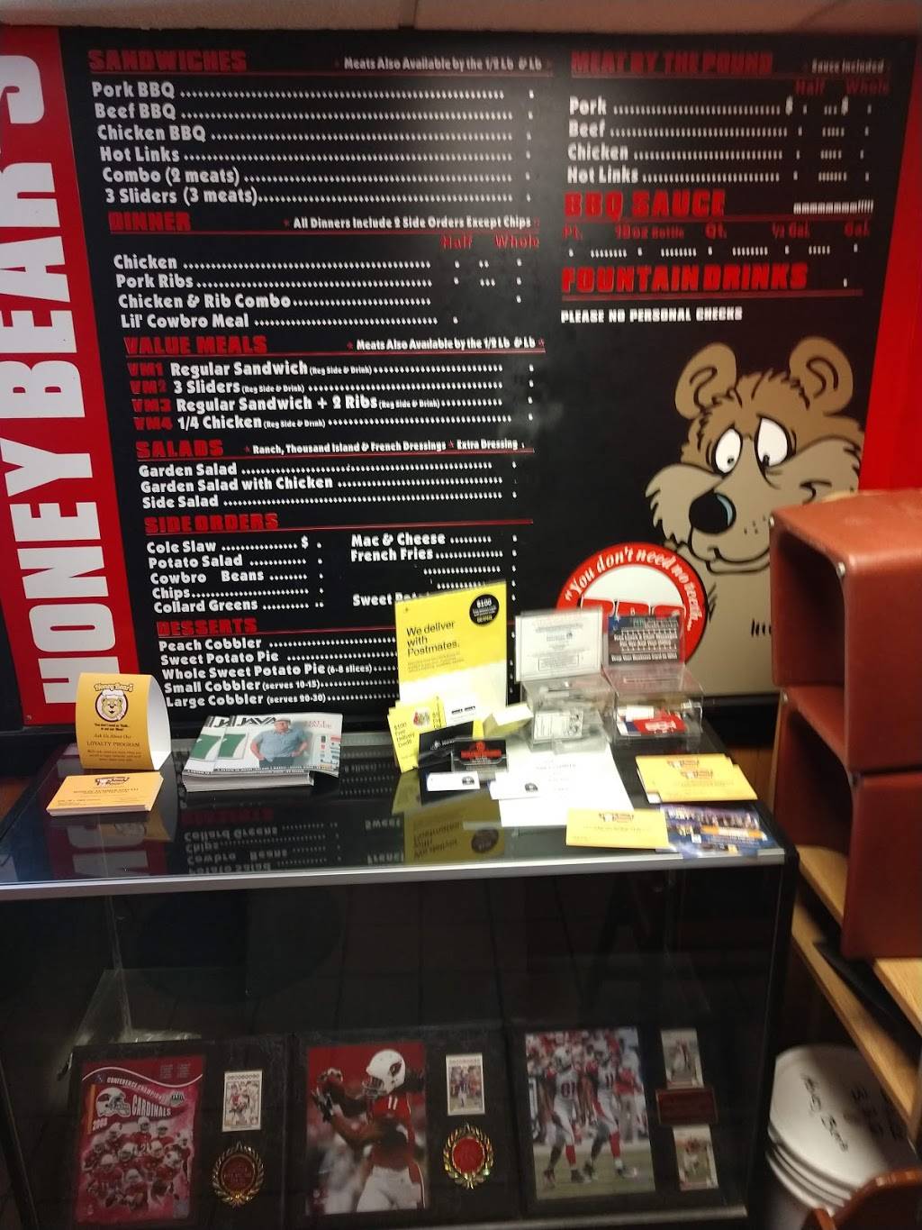 Honey Bears BBQ | restaurant | 2824 N Central Ave, Phoenix, AZ 85004, USA | 6027023060 OR +1 602-702-3060