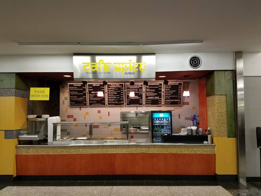 Cafe Spice Express | restaurant | 1625 Chestnut St # F5, Philadelphia, PA 19103, USA | 2154969580 OR +1 215-496-9580