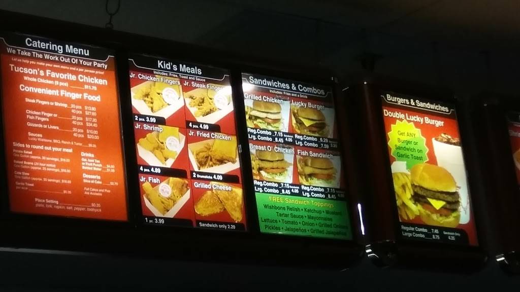 Lucky Wishbone | restaurant | 2712 E 22nd St, Tucson, AZ 85713, USA | 5203270911 OR +1 520-327-0911