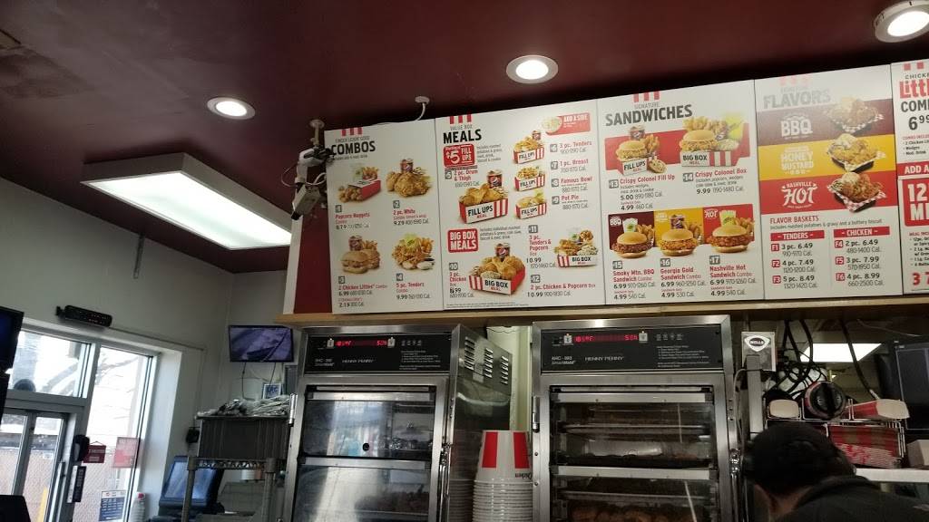 KFC | restaurant | 20 Hempstead Ave, Hempstead, NY 11550, USA | 5165640025 OR +1 516-564-0025