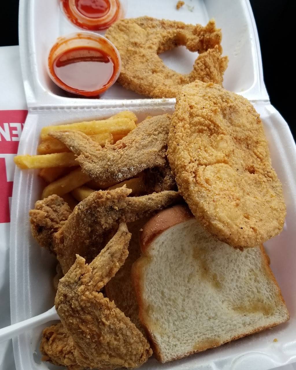 JJ Fish & Chicken | restaurant | 2567 Burr St, Gary, IN 46406, USA | 2198445423 OR +1 219-844-5423