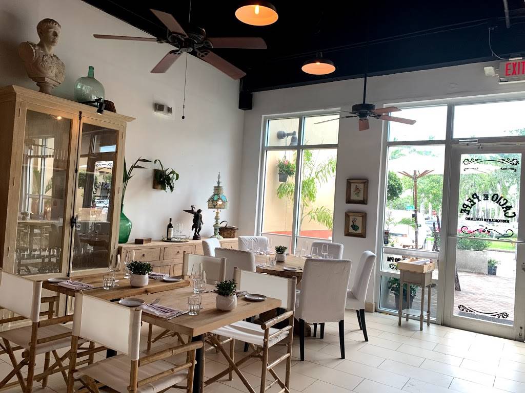Cacio e Pepe Italian | restaurant | 15903 Biscayne Blvd, North Miami Beach, FL 33160, USA | 3056273436 OR +1 305-627-3436