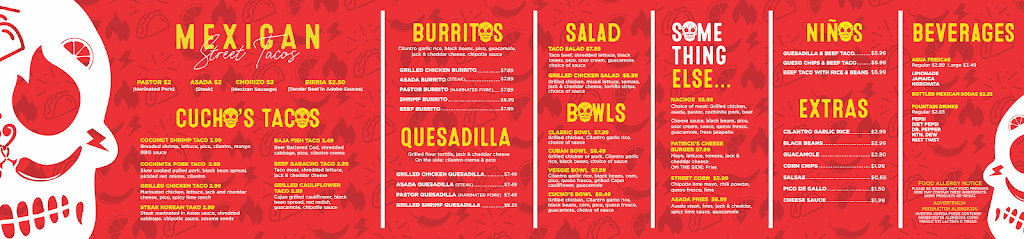 Cuchos Taco Grille | restaurant | 3111 N Pleasantburg Dr, Greenville, SC 29609, USA | 8645685133 OR +1 864-568-5133